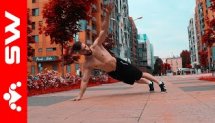 Warrior Push-Us  Street Workout #shorts