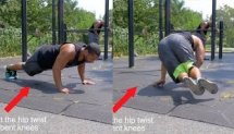 SUPER INTENSE 180 PUSH UP! :-O