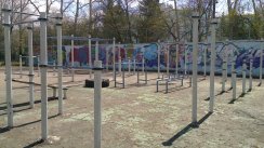 Площадка для воркаута в городе Комсомольск-на-Амуре №2905 Средняя Хомуты фото