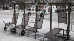 Площадка для воркаута в городе Солнечногорск №2660 Маленькая Современная фото