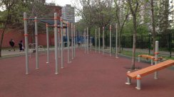 Площадка для воркаута в городе Москва №1607 Средняя Хомуты фото