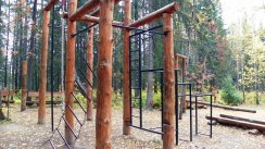 Площадка для воркаута в городе Красноярск №2490 Средняя Легендарная фото