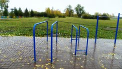 Площадка для воркаута в городе Красноярск №2495 Средняя Современная фото