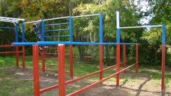 Площадка для воркаута в городе Рязань №1192 Большая Современная фото
