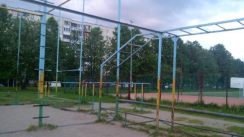 Площадка для воркаута в городе Санкт-Петербург №2999 Средняя Советская фото