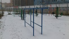 Площадка для воркаута в городе Санкт-Петербург №1979 Средняя Современная фото