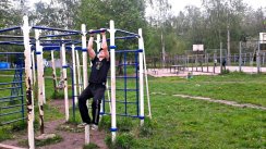 Площадка для воркаута в городе Ступино №856 Средняя Легендарная фото