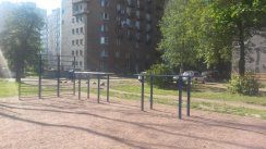 Площадка для воркаута в городе Санкт-Петербург №2348 Средняя Советская фото