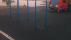 Площадка для воркаута в городе Одесса №5566 Маленькая Современная фото