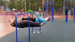 Площадка для воркаута в городе Балашиха №5593 Средняя Хомуты фото