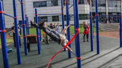 Площадка для воркаута в городе Балашиха №5593 Средняя Хомуты фото