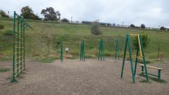 Площадка для воркаута в городе Ейск №5623 Маленькая Советская фото