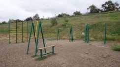 Площадка для воркаута в городе Ейск №5623 Маленькая Советская фото