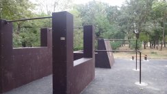 Площадка для воркаута в городе Ейск №5622 Средняя Хомуты фото