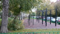 Площадка для воркаута в городе Тюмень №5656 Средняя Современная фото