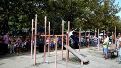 Площадка для воркаута в городе Керчь №5700 Средняя Современная фото