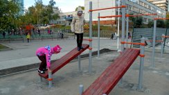 Площадка для воркаута в городе Новосибирск №5712 Средняя Хомуты фото