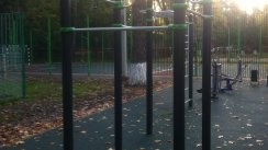 Площадка для воркаута в городе Королев №5723 Средняя Хомуты фото