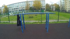 Площадка для воркаута в городе Санкт-Петербург №5830 Маленькая Современная фото