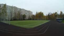 Площадка для воркаута в городе Санкт-Петербург №5830 Маленькая Современная фото