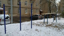 Площадка для воркаута в городе Москва №5941 Маленькая Советская фото