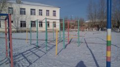 Площадка для воркаута в городе Борзя №6015 Средняя Современная фото