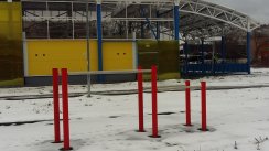 Площадка для воркаута в городе Москва №6017 Средняя Современная фото