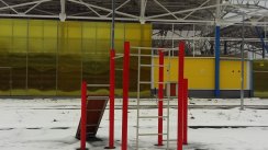 Площадка для воркаута в городе Москва №6017 Средняя Современная фото