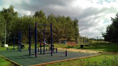 Площадка для воркаута в городе Москва №2100 Средняя Современная фото