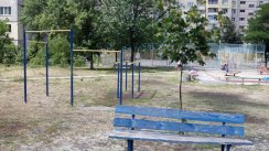 Площадка для воркаута в городе Киев №6090 Маленькая Современная фото