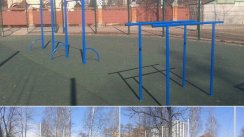 Площадка для воркаута в городе Санкт-Петербург №6094 Средняя Современная фото