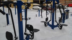 Площадка для воркаута в городе Санкт-Петербург №6112 Большая Современная фото