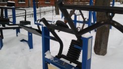 Площадка для воркаута в городе Санкт-Петербург №6112 Большая Современная фото