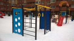 Площадка для воркаута в городе Химки №6044 Маленькая Современная фото