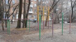 Площадка для воркаута в городе Ростов-на-Дону №6184 Маленькая Советская фото