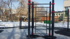 Площадка для воркаута в городе Муром №6311 Маленькая Современная фото