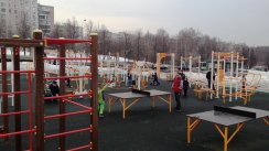 Площадка для воркаута в городе Москва №6322 Средняя Хомуты фото