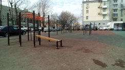 Площадка для воркаута в городе Москва №6335 Маленькая Хомуты фото