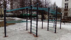 Площадка для воркаута в городе Москва №6351 Средняя Хомуты фото