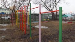 Площадка для воркаута в городе Люберцы №6320 Маленькая Современная фото