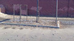 Площадка для воркаута в городе Абакан №6354 Маленькая Советская фото