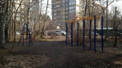 Площадка для воркаута в городе Жуковский №6452 Маленькая Советская фото