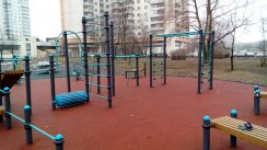 Площадка для воркаута в городе Москва №6454 Средняя Хомуты фото