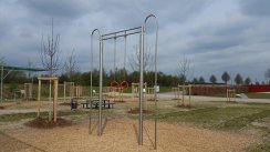 Площадка для воркаута в городе Мюнхен №6476 Большая Современная фото