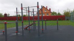 Площадка для воркаута в городе Тамбов №6611 Маленькая Хомуты фото