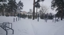 Площадка для воркаута в городе Казань №6620 Средняя Современная фото