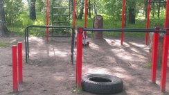 Площадка для воркаута в городе Ижевск №6717 Средняя Хомуты фото