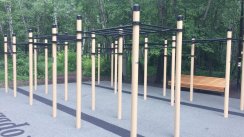 Площадка для воркаута в городе Москва №797 Средняя Хомуты фото