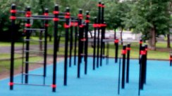 Площадка для воркаута в городе Екатеринбург №6838 Средняя Современная фото