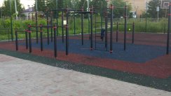 Площадка для воркаута в городе Сергиев Посад №6839 Средняя Хомуты фото